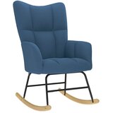  Stolica za ljuljanje od tkanine plava | shoptok.hr