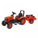 Falk Toys Traktor na pedale Kubota sa prikolicom Falk | ePonuda.com
