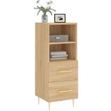  Komoda boja hrasta sonome 34 5x34x90 cm od konstruiranog drva | shoptok.hr