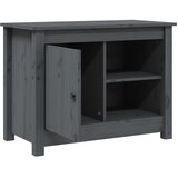 TV ormarić sivi 70 x 36,5 x 52 cm od masivne borovine | Eponuda.ba