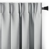 Restilo zasłona BLACKOUT kolor jasny szary szarfa upinająca styl klasyczny taśma materiał blackout 140x175 | shoptok.hr