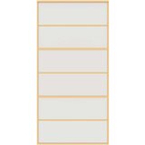  Klizna vrata zlatna 102 5x205 cm matirano staklo ESG i aluminij | shoptok.hr