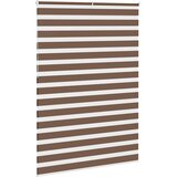 Zebra zavjesa Smeđa 155x230 cm Širina tkanine 150,9 cm Poliester | Shoptok.si