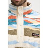 Columbia Helvetia II Printed Half Snap Fleece Half-Zip Pulover iz flisa chalk rogue valley | Shoptok.si