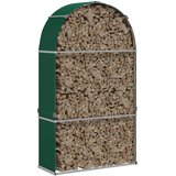  Držač za cjepanice zeleni 120x45x210 cm od pocinčanog čelika | Eponuda.ba
