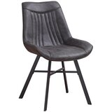 MID.YOU Set Stolov Samuel, Antracit, 2 Kos | Shoptok.si