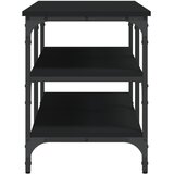  Klupa za cipele crna 100x38,5x49 cm od konstruiranog drva | Eponuda.ba