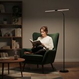 led prigušiva podna lampa teilo LED/14W/230V 3000/4000/6000K crna | Eponuda.com