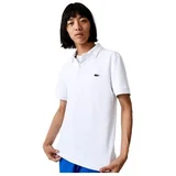 Lacoste Polo majice kratki rokavi POLO HOMBRE REGULAR FIT DH0783 Bela