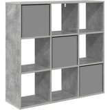  Strani šal s predalom Betonsko siva 102 x 31 x 99,5 cm, (5000233812) | Shoptok.si