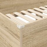  Krevet na kat za djecu Sonoma hrast 75 x 190 cm | shoptok.hr