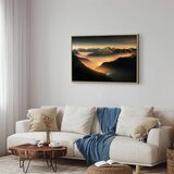  Slika - Mountain Breath (1 Part) Wide - Third Variant 90x60 U prirodnom drvenom okviru | shoptok.hr