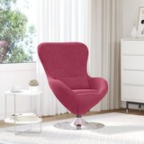 vidaXL Jaja stolica vino crvena baršun | shoptok.hr