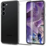 Spigen Air Skin ovitek za Samsung Galaxy S23 5G - prozoren Cene