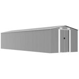  Vrtno spremište sivo 257 x 990 x 181 cm od pocinčanog čelika | shoptok.hr