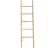 Tendance držač peškira u obliku merdevina sa 5 prečki 45X25X170CM bambus | ePonuda.com