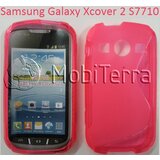  Gumijasti / gel etui S-Line za Samsung Galaxy Xcover 2 S7710 - roza Cene