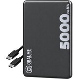  Obal Me MagNetix magnetna brezžična prenosna baterija 5000mAh črne barve | Shoptok.si