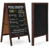 Modern Home Reklamni A-stalak 83×50 cm, dvostrana tabla za pisanje kredom – | Eponuda.com