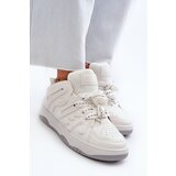 Boto Women's White Faux Leather Sneakers Berilla | Shoptok.si