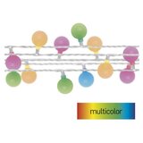  LED svetlobna cherry veriga – kroglice 2,5 cm, 4 m, zun. in notr., večbarvna, časovnik | Shoptok.si