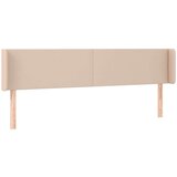  Uzglavlje boja cappuccina 203x16x78/88 cm od umjetne kože | shoptok.hr