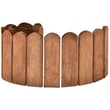  Rolana ograda smeđa 120 cm od impregnirane borovine | shoptok.hr