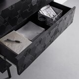 Bessagi Home komoda roma, črna, strukturirana | Shoptok.si
