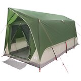  Tunelski šator s krovom Zelena 8 osoba Poliester i čelik | shoptok.hr