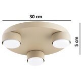  Brilagi-LED RGB stropno svetlo MONO, prigušiva, 3xGX53/14W/230V, Wi-Fi Tuya, prečnik 30 cm, bež | Eponuda.com