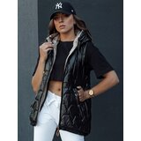 DStreet Kamizelka pikowana damska GLITZY czarna | Shoptok.si