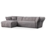 Atelier Del Sofa Kutna garnitura Boxer, 290x165 cm, Svijetlosiva | Eponuda.ba