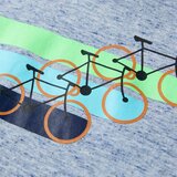  Dječja majica s kratkim rukavima plava prošarana 92 | shoptok.hr