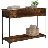  Konzolni stol boja hrasta 100 x 34,5 x 75 cm konstruirano drvo | shoptok.hr