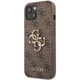 Guess Trdo ohišje za Apple iPhone 13 Mini PU 4G Big, Rjava, (21244250) Cene