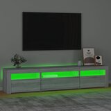 TV ormarić s LED svjetlima boja hrasta sonome 195x35x40 cm | shoptok.hr