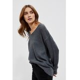 Moodo Sweater with a neckline on the back | shoptok.hr