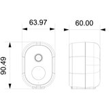  Immax NEO 07802L - Pametna spoljašnja solarna senzorska kamera BARREL, 5000 mAh, Wi‑Fi Tuya, IP65 | Eponuda.com