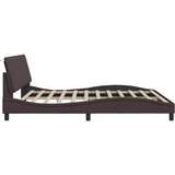  Okvir za krevet bez madraca Hanko tamnosmeđi 200x200 cm od tkanine | shoptok.hr