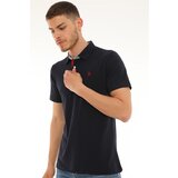 Dewberry DUAL SET T8582 MENS T-SHIRT-NAVY BLUE- BURGUNDY | Eponuda.ba
