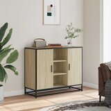  Komoda sonoma hrast 92x35x76 cm izrađeno drvo | shoptok.hr