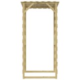 Pergola s krovom 100 x 90 x 200 cm od impregnirane borovine | Eponuda.ba