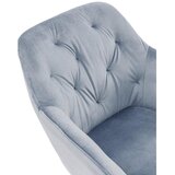 Livetastic Naslanjač Samt, Svetlo Siva | Shoptok.si