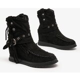 Resti Black women's boots with hidden anchor Dibisa | ePonuda.com