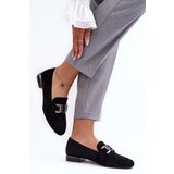 Sergio Leone Women's Moccasins with Embellishment Black Camilena | Shoptok.si