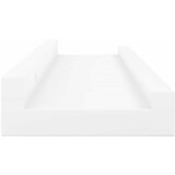  Zidne police za fotografije 2 kom bijele 60 x 9 x 3 cm MDF | shoptok.hr