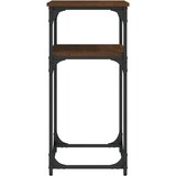  Konzolni stol smeđa boja hrasta 75x35,5x75 cm konstruirano drvo | Eponuda.ba