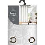 Douceur d intérieur Bijela zavjesa od samta 135x260 cm Eva – | shoptok.hr