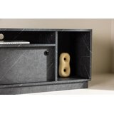 Venture Home TV komoda Girona 40 × 50 × 180 cm, crna | shoptok.hr