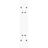  Noge za blagovaonski stol V-oblik 2 kom Bijele 50x(72-73,3) cm Čelik | shoptok.hr